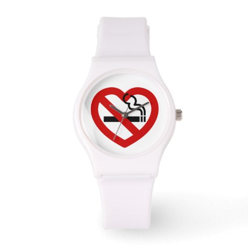 No Love For Smoking Sign Watch