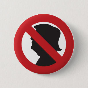 No MAGA/Anti-Trump Button