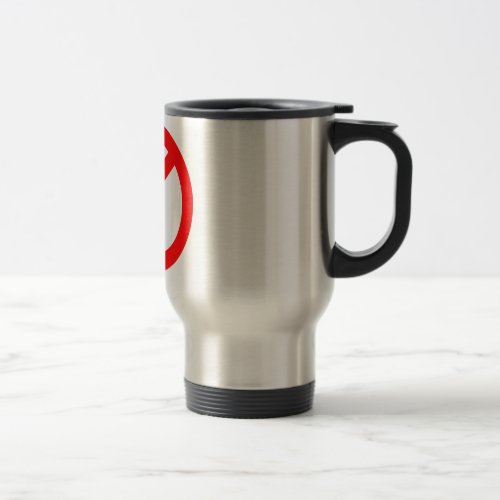 No Man Buns No Hipsters Travel Mug No Man Buns No Hipsters Travel Mug