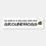 No man is a failure who has Groundhogs Bumper Sticker