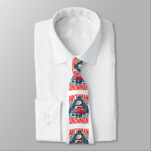 No Man Like A Snowman Neck Tie