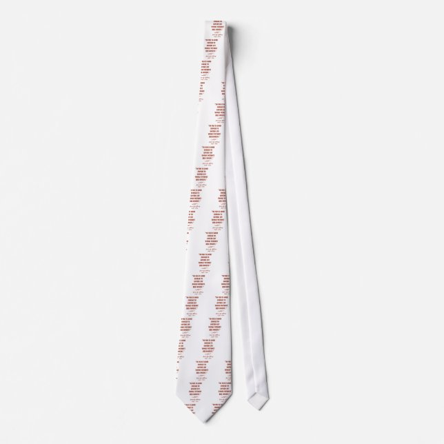 NO MAN... NECK TIE (Front)