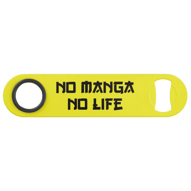 NO MANGA NO LIFE BAR KEY (Front (Horizontal))