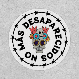 No Más Desaparecidos (skull) Patch