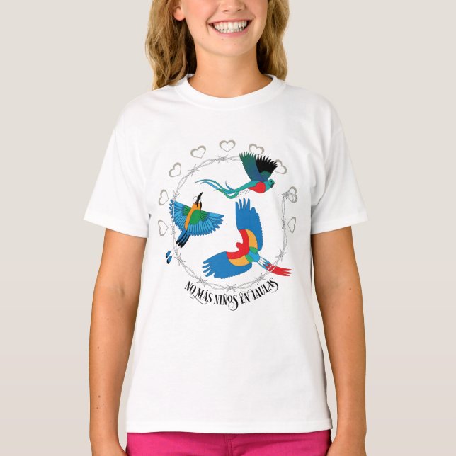 No Mas Niños en Jualas T-Shirt (Front)