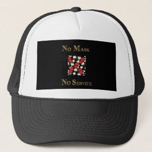 NO MASK NO SERVICE LAS VEGAS TRUCKER HAT