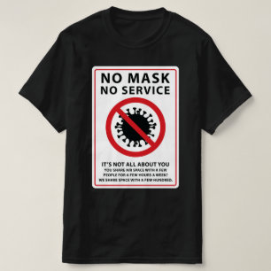 no mask no service shared air T-Shirt