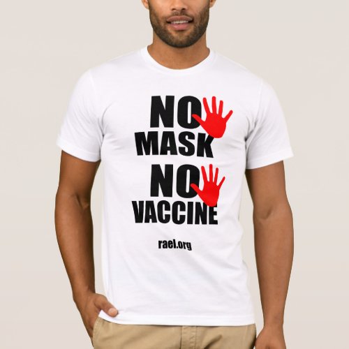 No Mask No Vaccine _ Mens T_shirt Version 1