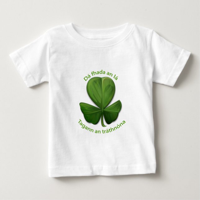 No matter how long the day, the evening comes. baby T-Shirt (Front)