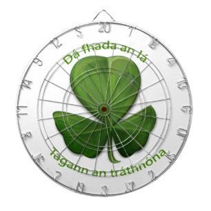 No matter how long the day, the evening comes. dart board