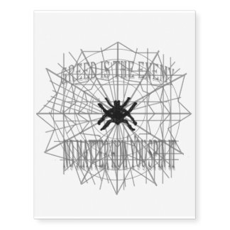 No Matter How You Spin It Temporary Tattoos