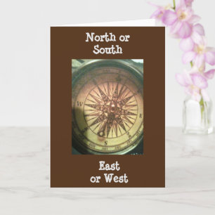 NO MATTER WHAT DIRECTION YOU TAKE-*CONGRATULATIONS CARD