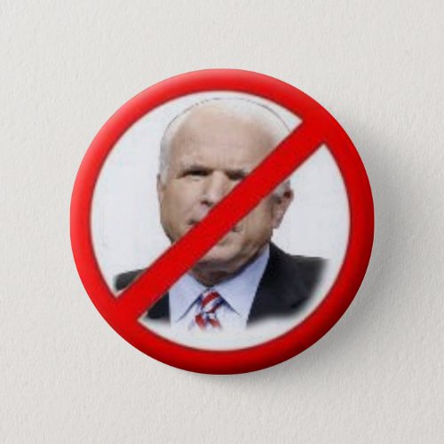 No McCain Button