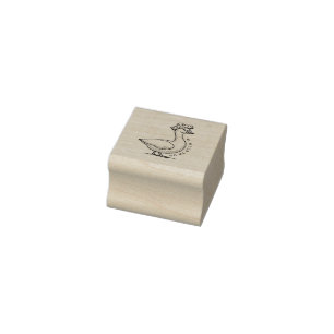 No Me Goose Ta (No Me Gusta) Mexican Goose Rubber Stamp