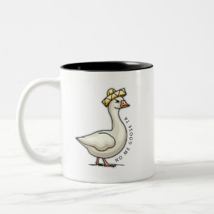 No Me Goose Ta (No Me Gusta) Mexican Goose Two-Tone Coffee Mug