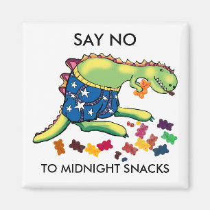No Midnight snacks Magnet
