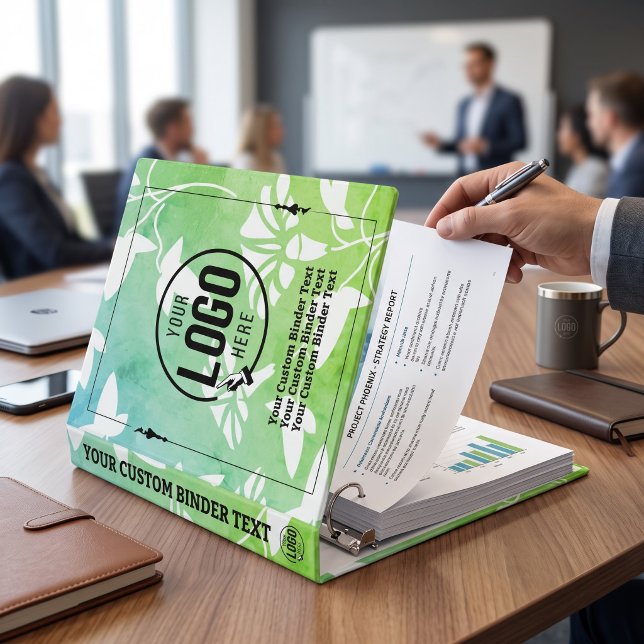No Minimum Custom 3-Ring Binder – Personalized (No Minimum Custom 3-Ring Binder – Personalized for Business, Weddings, Teachers & More – EZD™ Rings,)