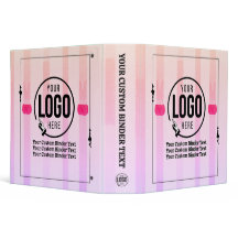 No Minimum Custom 3-Ring Binder – Personalized