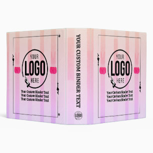 No Minimum Custom 3-Ring Binder – Personalized