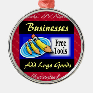 "No Minimum Order" Metal Ornament