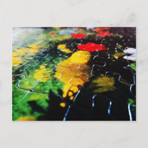 No Missing Pieces Postcard