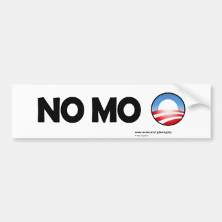 No Mo O Bumper Sticker