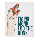 Honk Honk Honk Goose A5 Print funny meme goose print -  Portugal