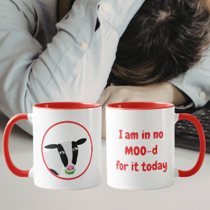 No MOO-d Funny Cow Mug