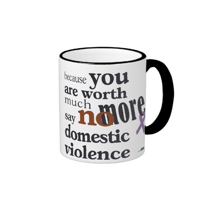 No More Domestic Violence Coffee Mug