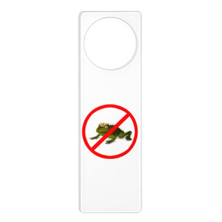 No More Frogs! Door Hanger