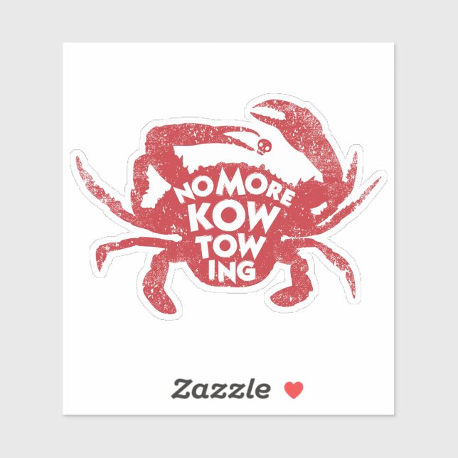 No More Kowtowing | Dungeon Crawler Carl Sticker (Sheet)