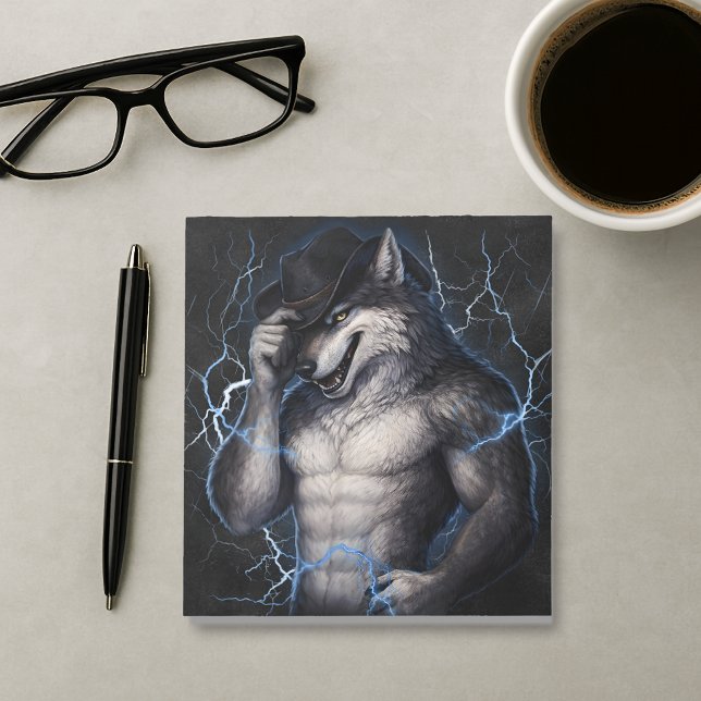 No More Mr Nice Guy Funny Alpha Wolf Meme Brainrot Notepad (Creator Uploaded)
