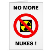NO MORE NUKES (Front)