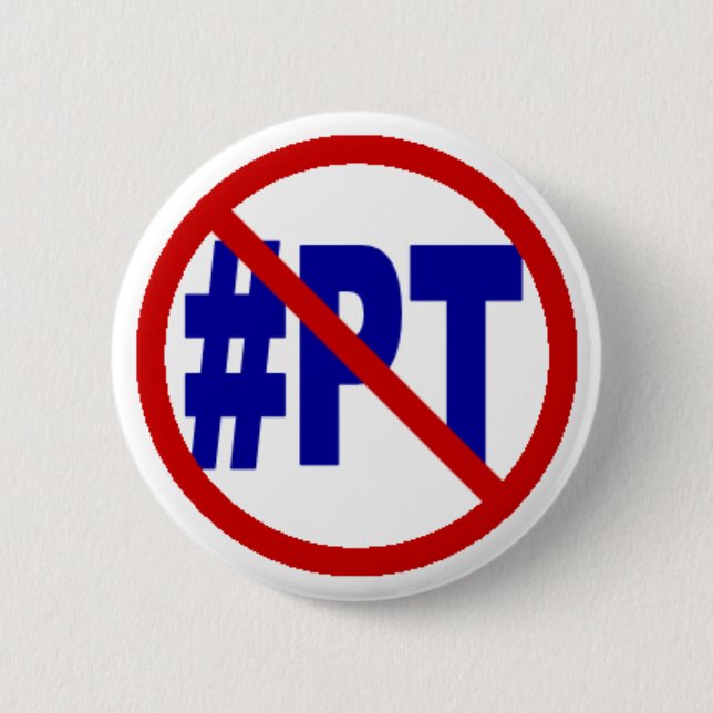 No More #PT Button (Front)