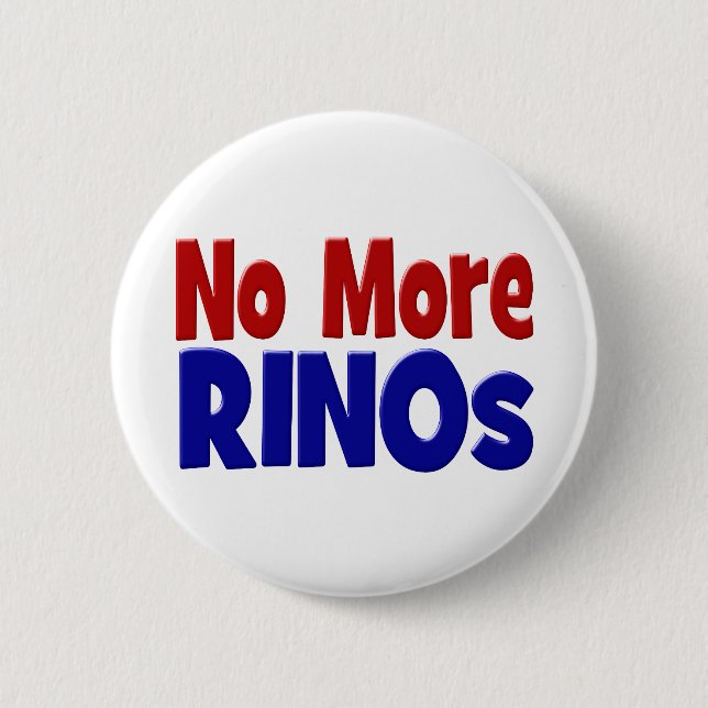 No More RINOs Button (Front)