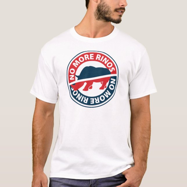 No More RINOS T-Shirt (Front)