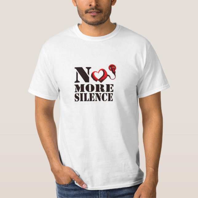 No More Silence Men's T-Shirt (Front)