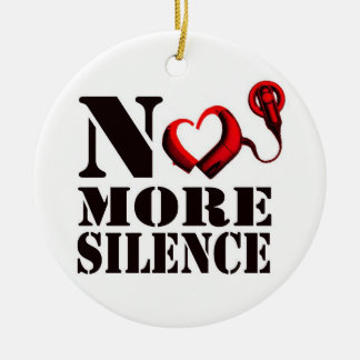 No More Silence Ornament