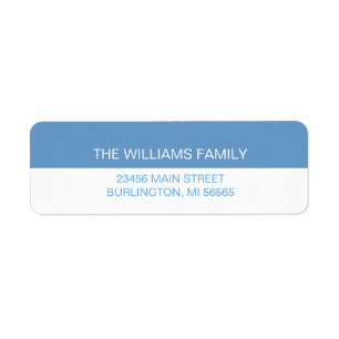 No More Silent Nights Matching Return Address Label