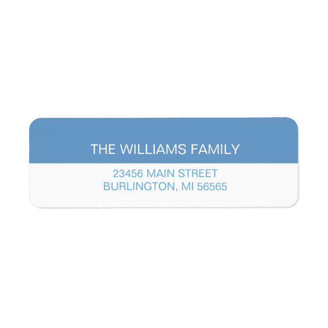 No More Silent Nights Matching Return Address Label (Front)