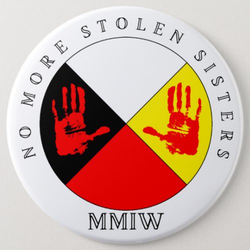 No More Stolen Sisters Keychain Button