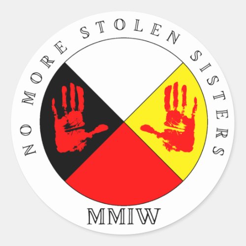 No More Stolen Sisters Keychain Button Classic Round Sticker