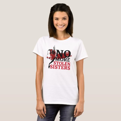No More Stolen SistersMMIW Girl Native American T_Shirt