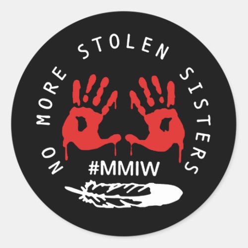 No More Stolen Sisters NAHM Classic Round Sticker