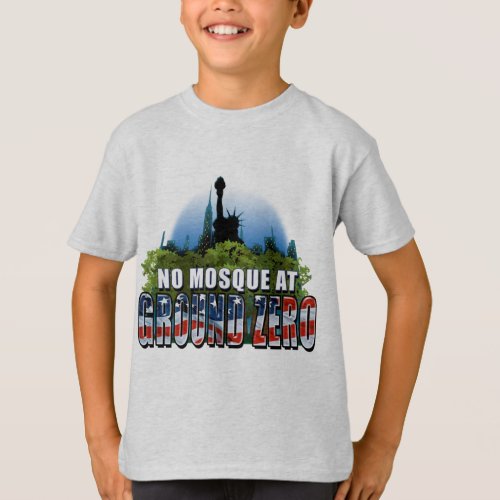 No Mosque At Ground Zero Liberty T_Shirt