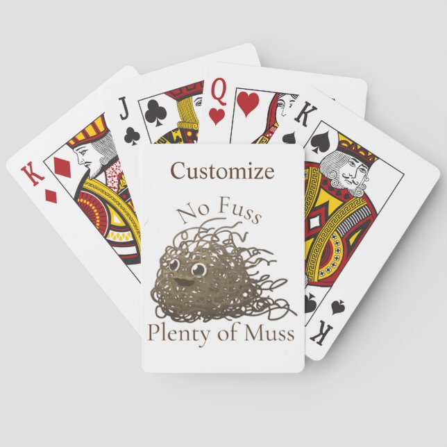 No Muss Plenty of Fuss Thunder_Cove Poker Cards (Back)