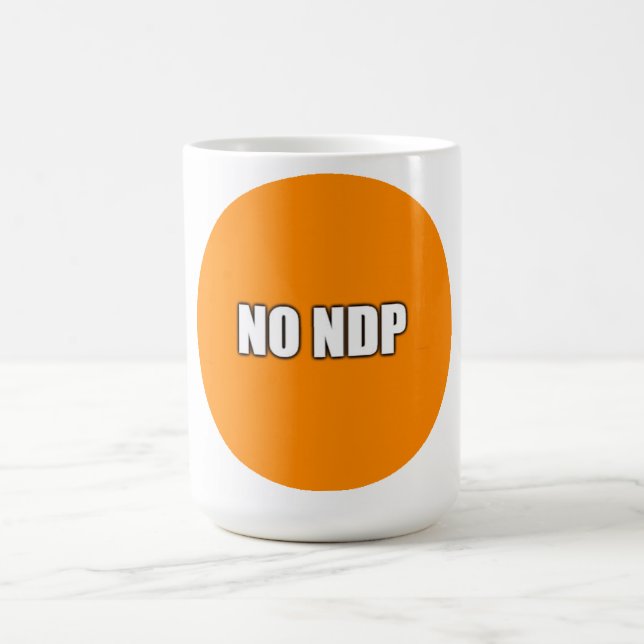 NO NDP COFFEE MUG (Center)