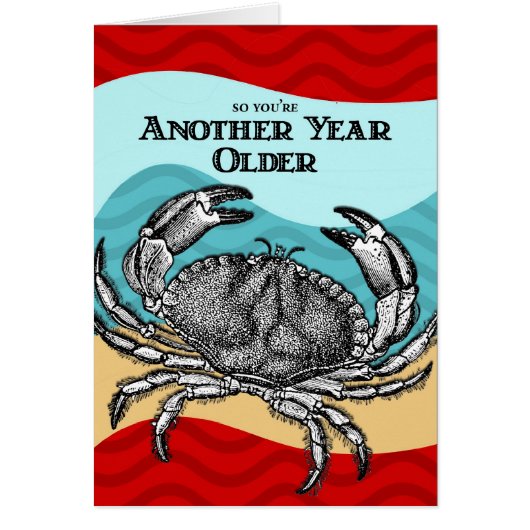No Need To Be Crabby Cards (Front)
