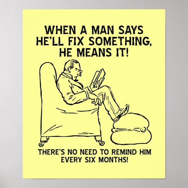 No Need to Remind Him Poster (Front)