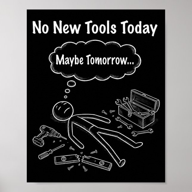 No New Tools Today  Poster (Front)